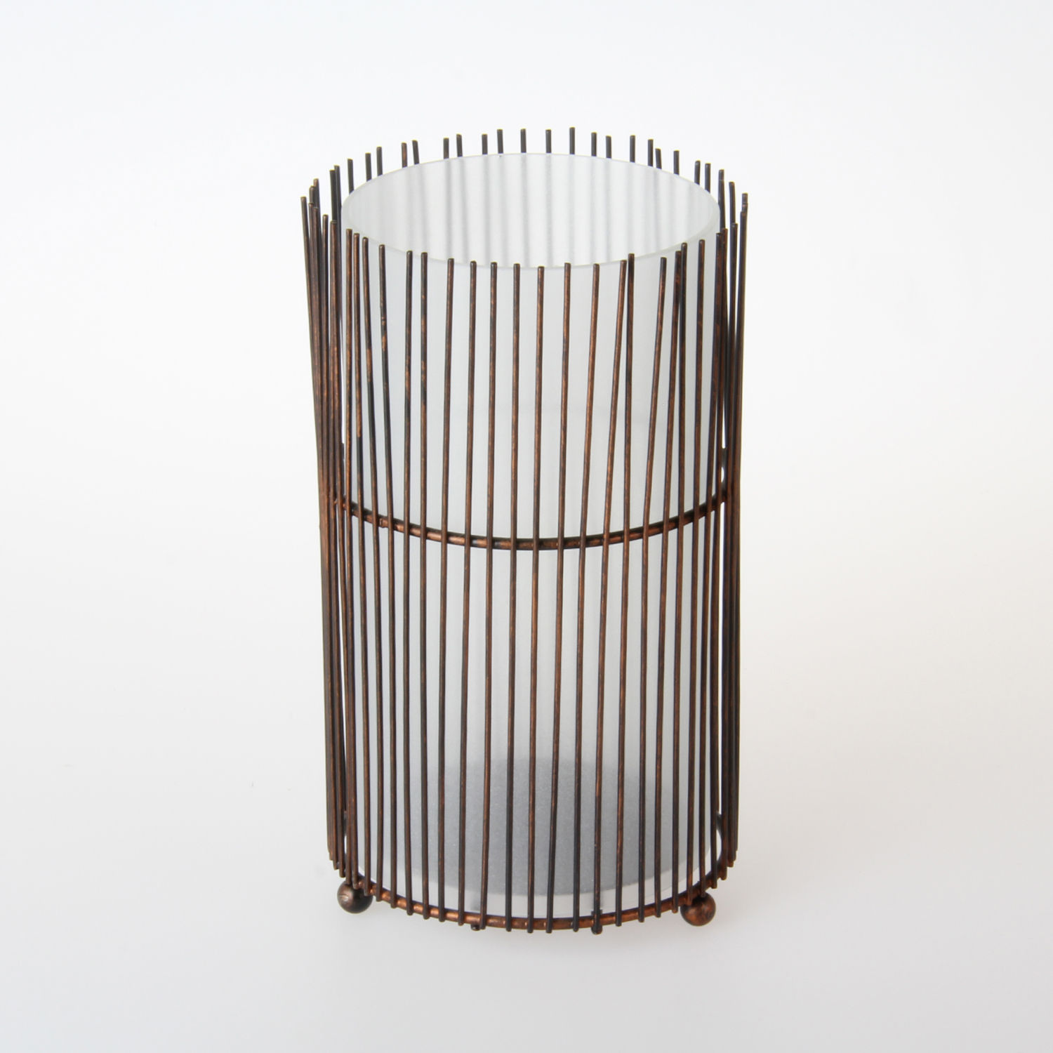 Rustic wire branch twig holders - tall TVL40